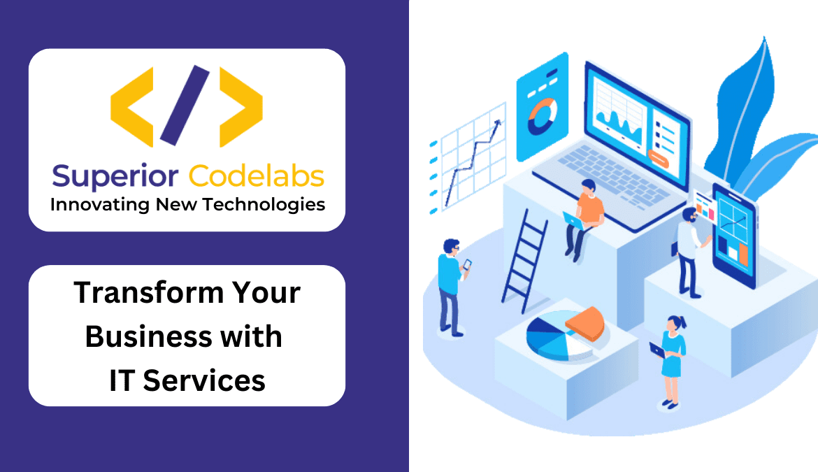 In today's fast-paced digital world, businesses need to keep up with the latest technological advancements to stay competitive. Superior Codelabs offers a wide range of IT services that can help transform your business and take it to the next level.